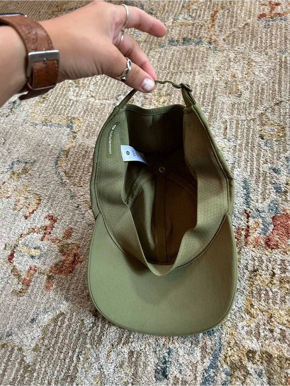 lululemon athletica Olive Green Baseball Cap